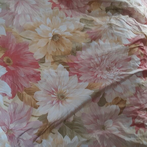 Gorgeous Linen Source Daisy King 100% Cotton Duvet Cover $365. NO SHAMS - Picture 7 of 16
